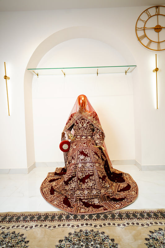 DESIGNER HAND MADE LEHENGA CHOLI