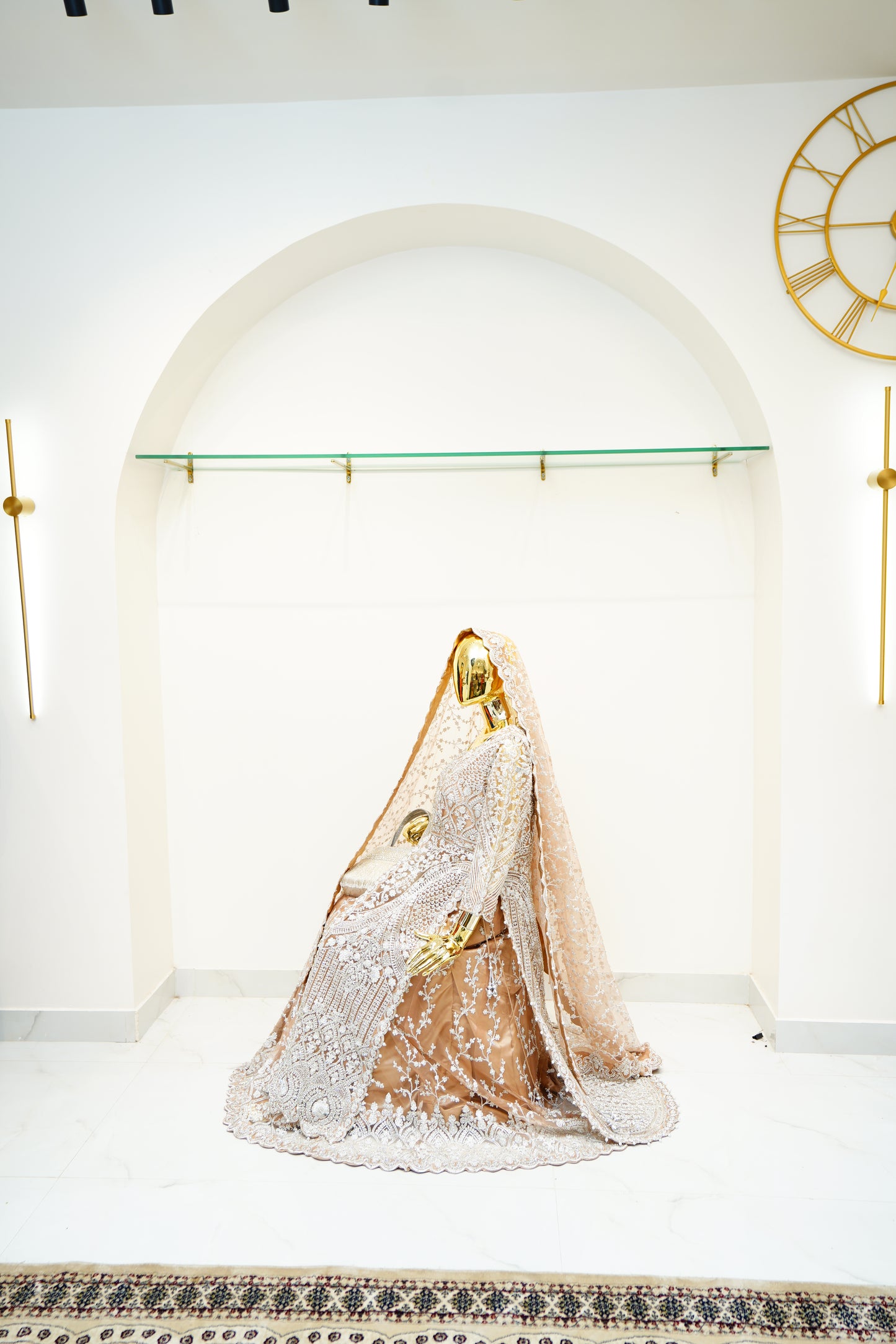 Royal Tail Cut Lehenga Gown